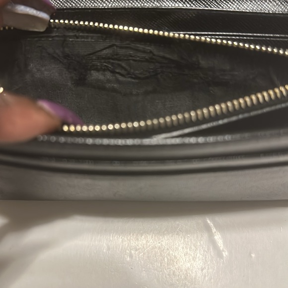 Prada Saffiano Leather Black Double Snap Wallet AS IS - Picture 9 of 9